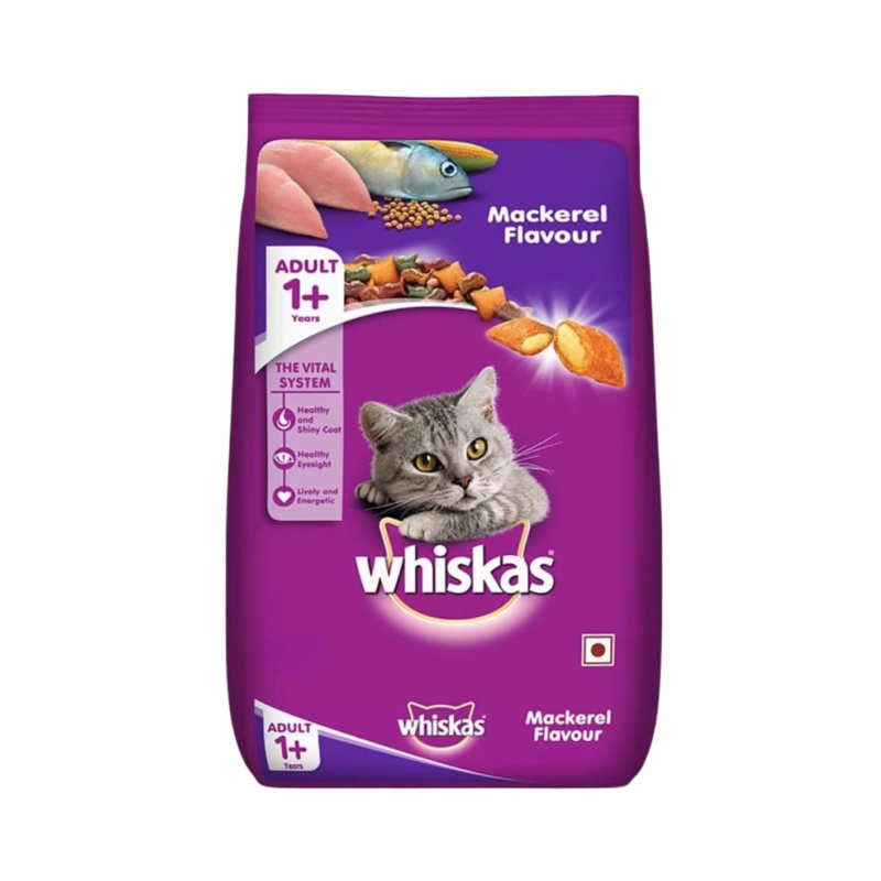 WHISKAS ADULT MACKEREL DRY FOOD (XL)
