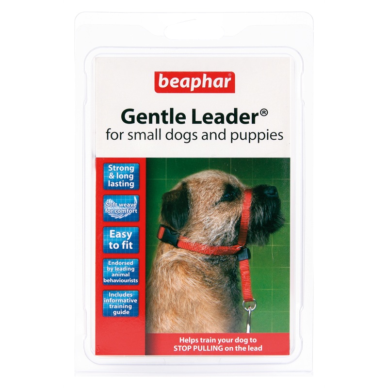 Beaphar Gentle Leader for Small Dogs and Puppies Red