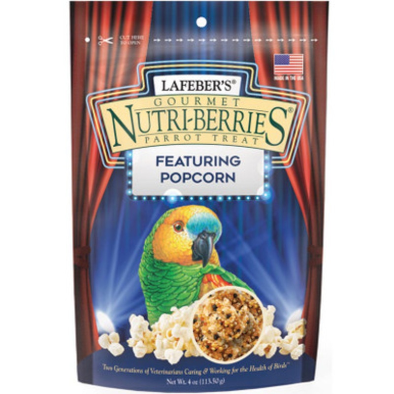 Lafeber Company Nutri-Berries Popcorn Bird Treat – 4 oz