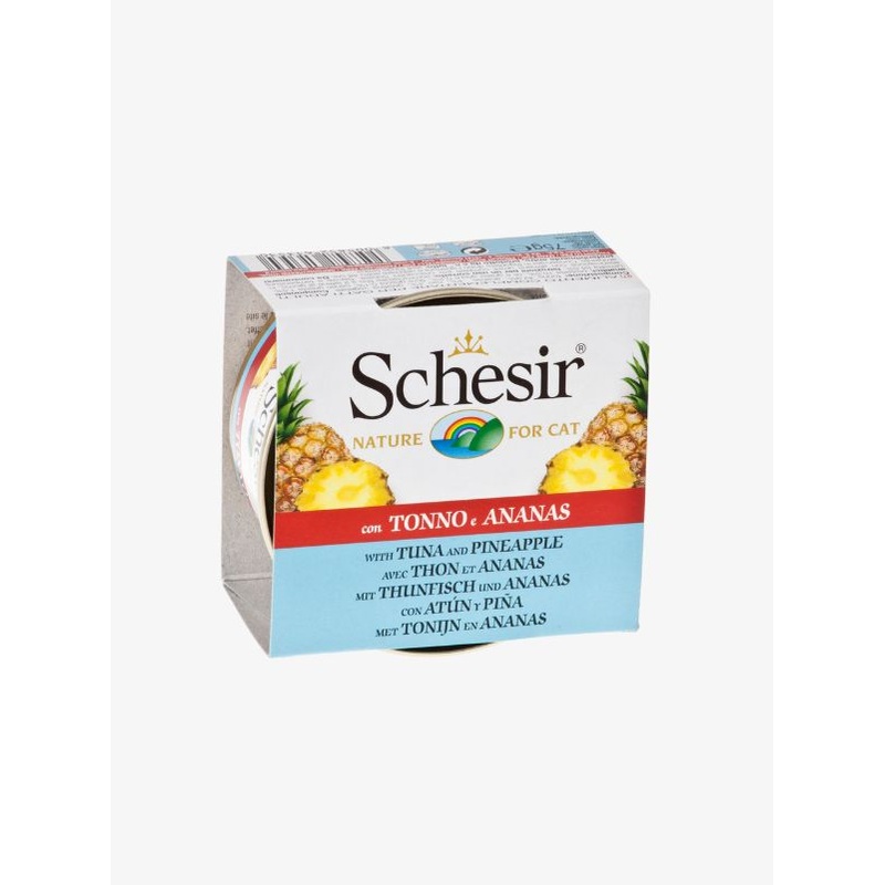 Schesir Tuna with Pineapple Canned Cat Food 75g