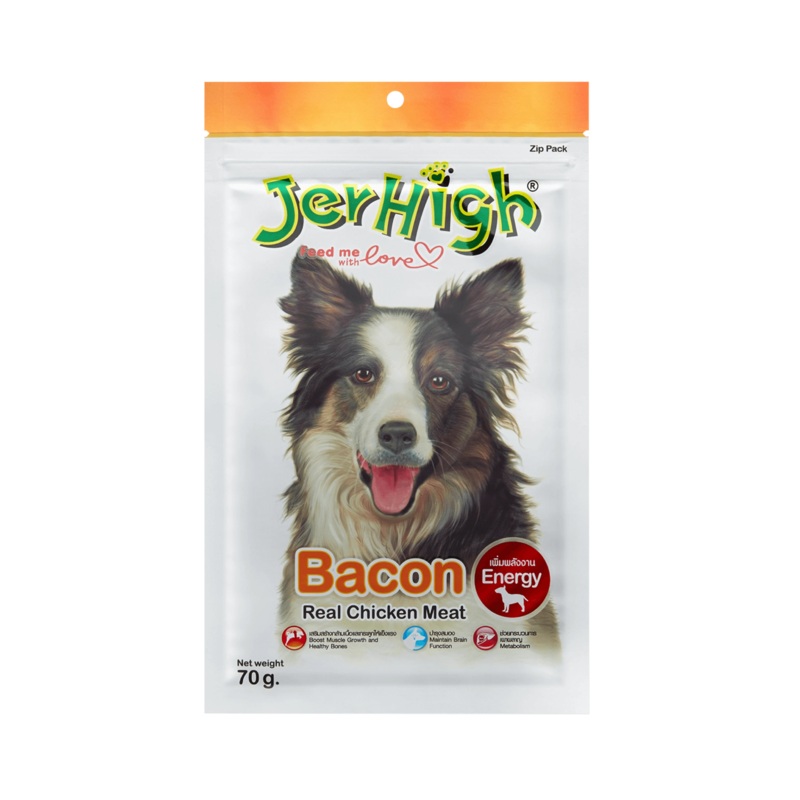 JERHIGH BACON DOG TREAT (S)
