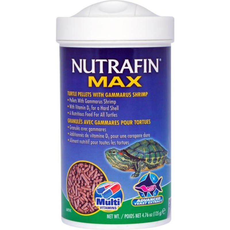 Nutrafin Turtle Pellets with Gammarus Shrimp 135g