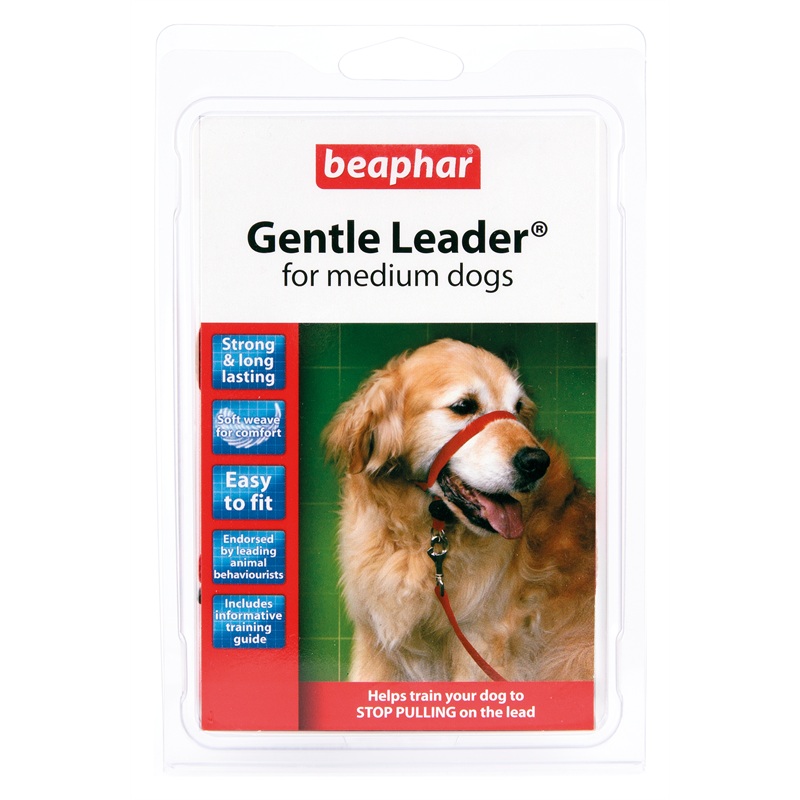 Beaphar Gentle Leader for Medium Dogs Red