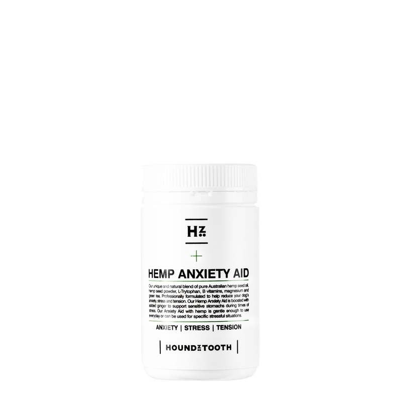 Houndztooth Hemp Anxiety Aid Health Supplement 200g ^._.^