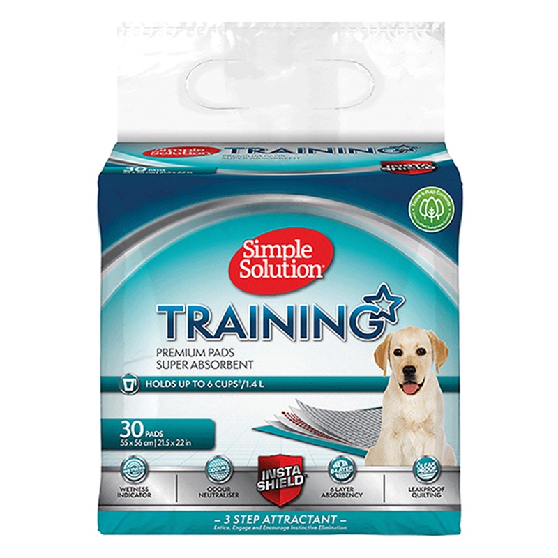 Simple Solution Premium Puppy Training Pads – 30 pad pack