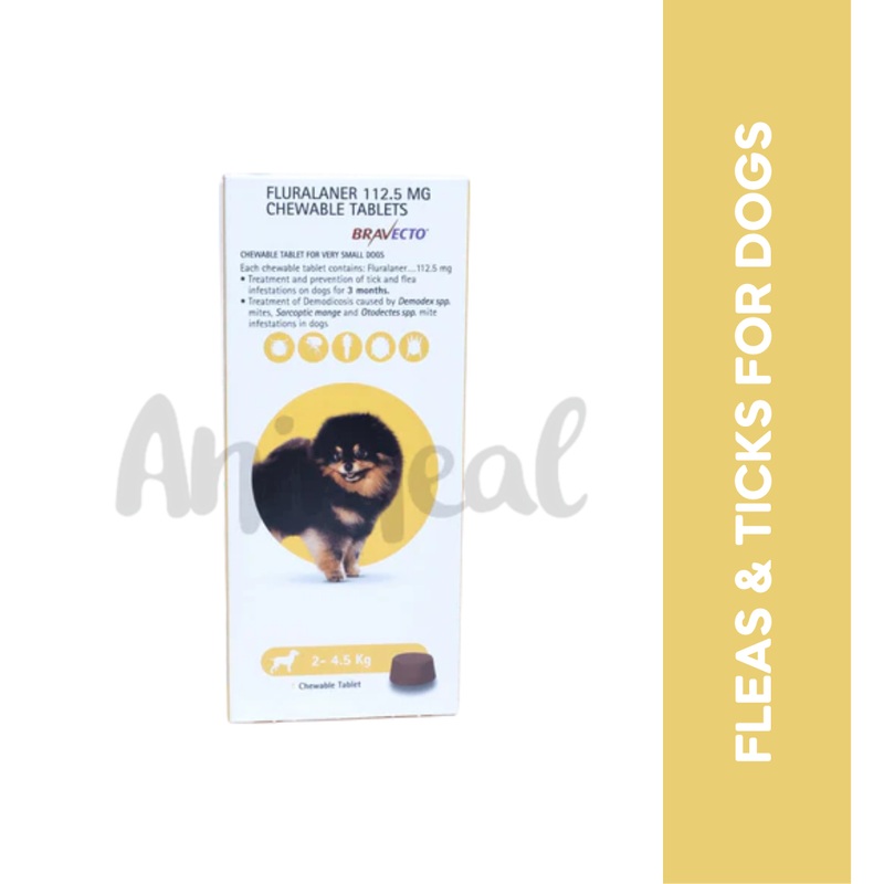 BRAVECTO (2-4.5KG) DOG TABLET
