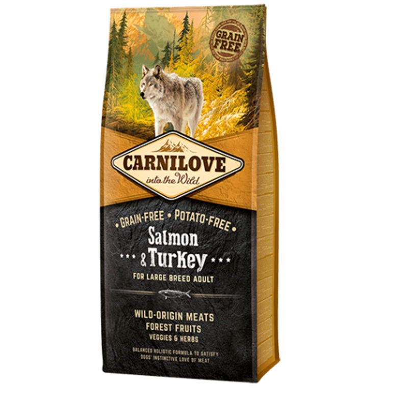 Carnilove Salmon & Turkey Large Breed 12kg