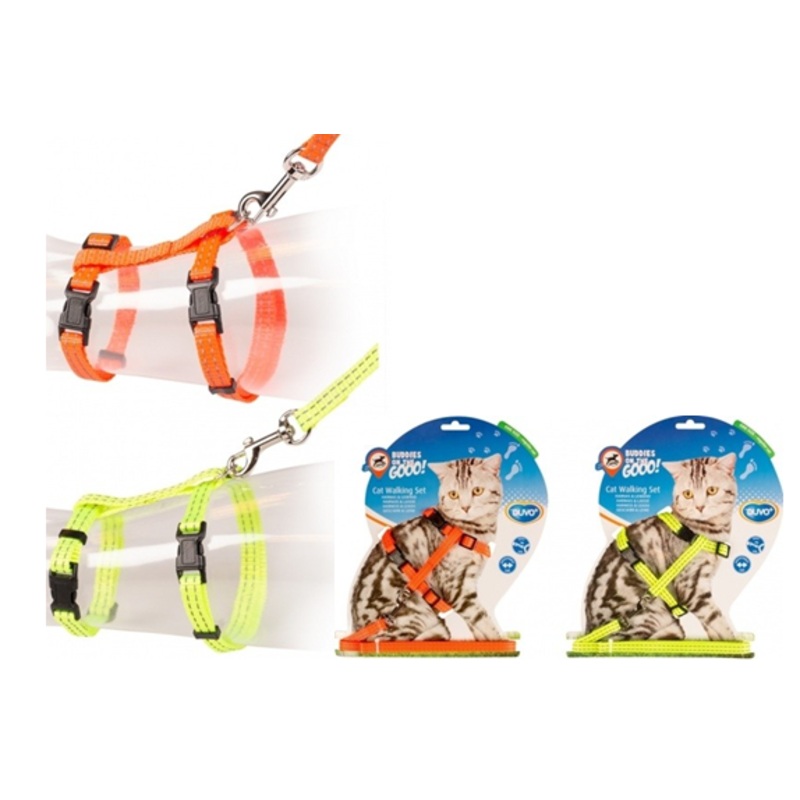 CAT HARNESS-LEAD REFLECTIVE UNI