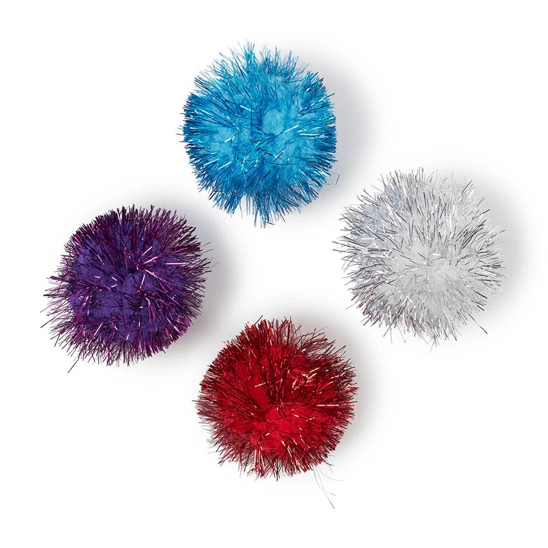 Kitty Pom Pom Ball Toy