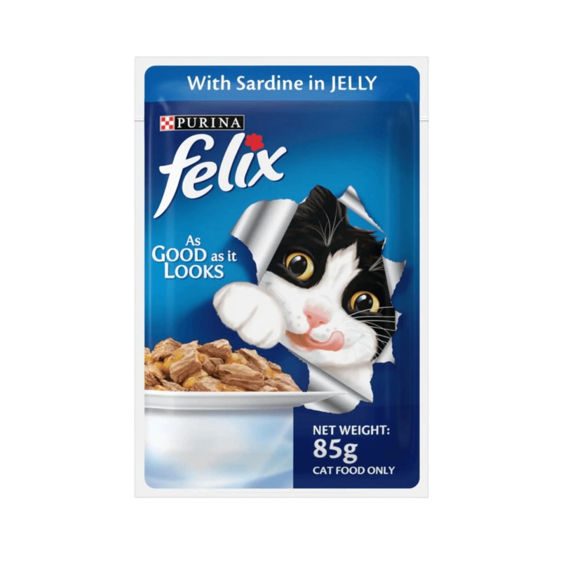 FELIX ADULT SARDINE IN JELLY