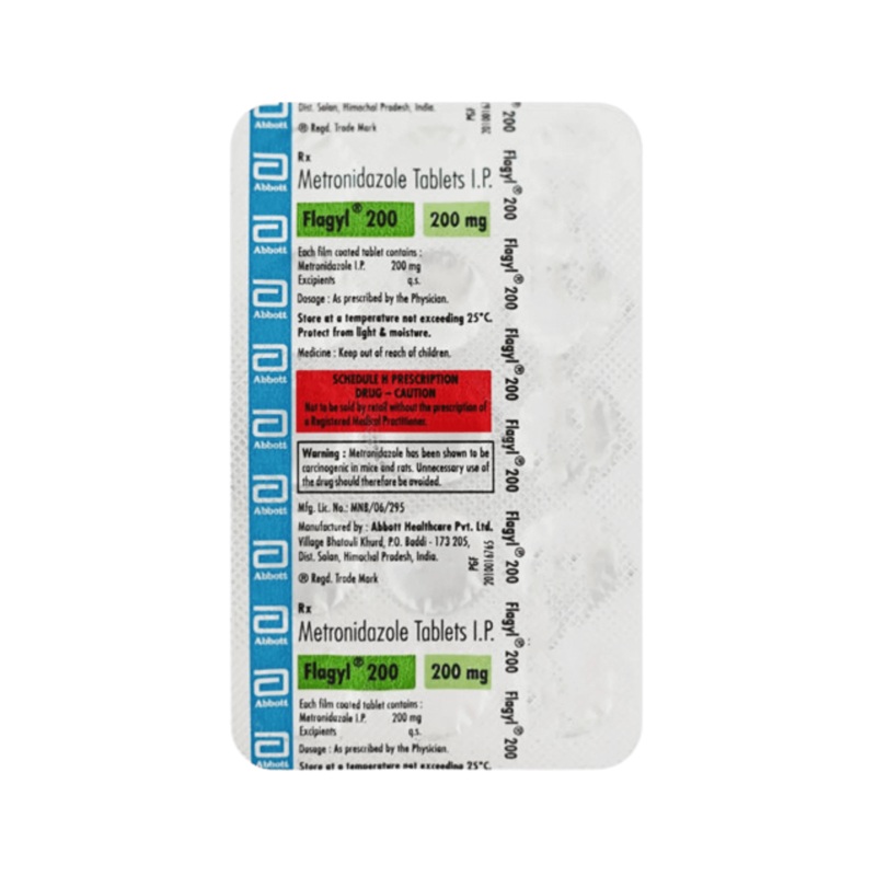 FLAGYL 200MG TABLET
