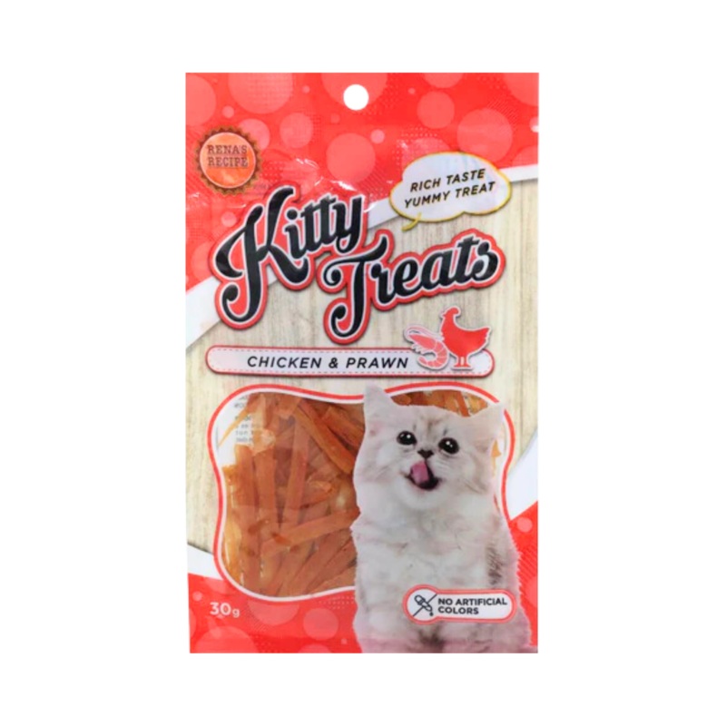 KITTY TREATS CHIC WITH SHRIMP