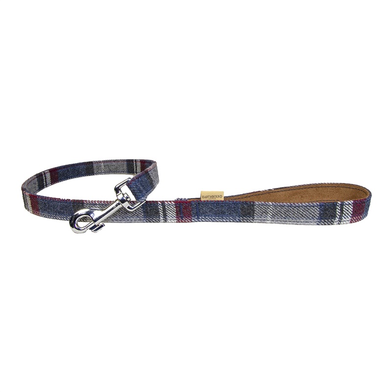 Tweed Lead Grey Check LARGE