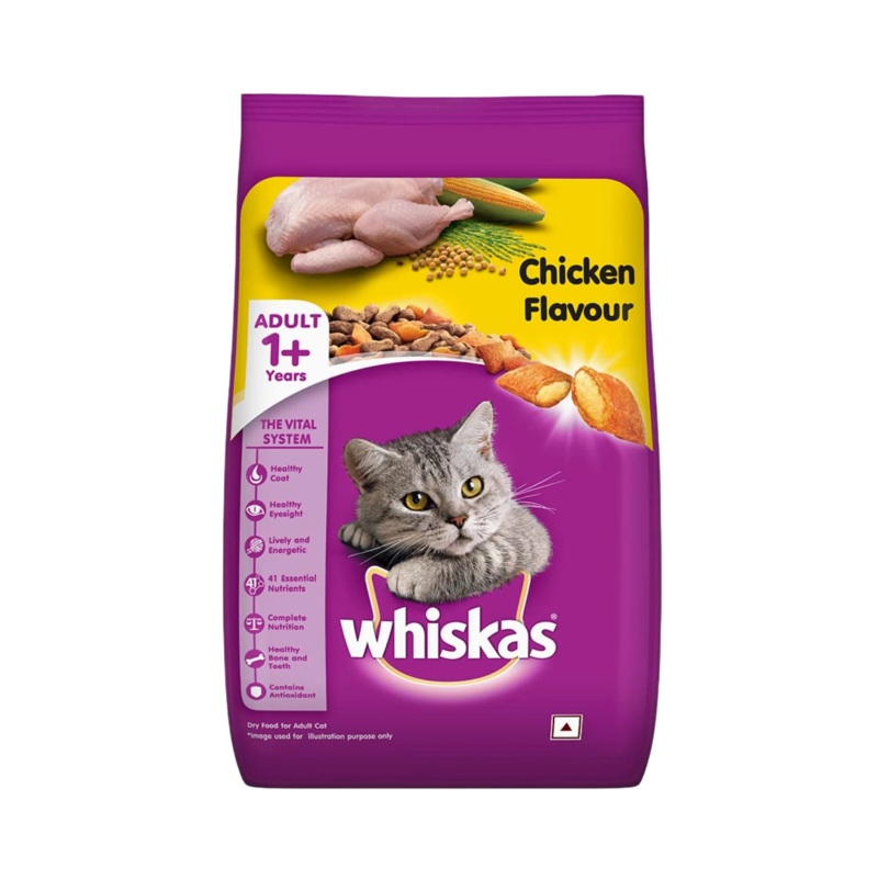 WHISKAS ADULT CHICKEN DRY FOOD (M)