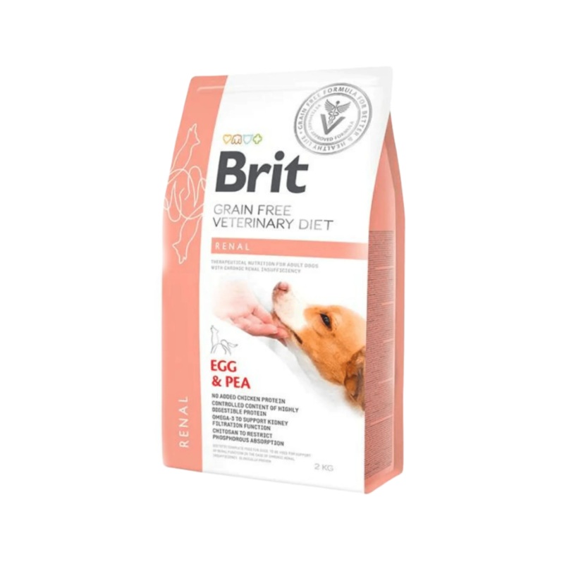 BRIT RENAL DOG DRY FOOD (M)