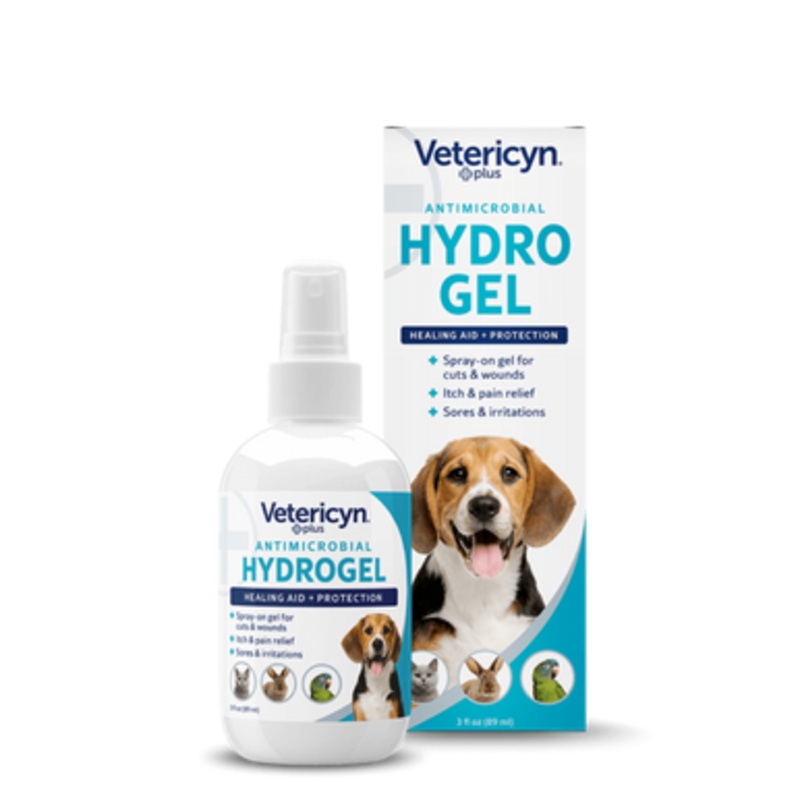 Vetericyn Plus All Animal Wound and Skin Care Hydrogel Pump – 3 oz