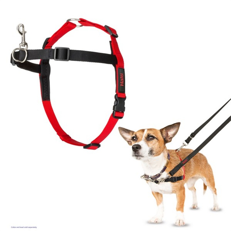 CoA Halti Front Control Harness Black/Red Small