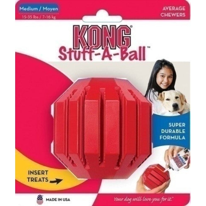 KONG STUFF A BALL|SMALL|MEDIUM|LARGE
