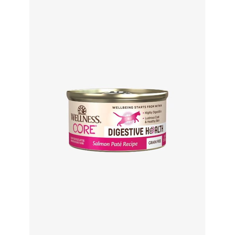 Wellness Core Digestive Health Pate Salmon Wet Cat Food [Weight : 3 oz]