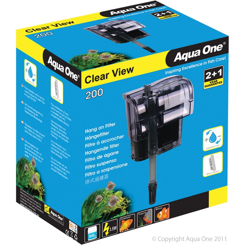Clear View 200 Hang On Filter