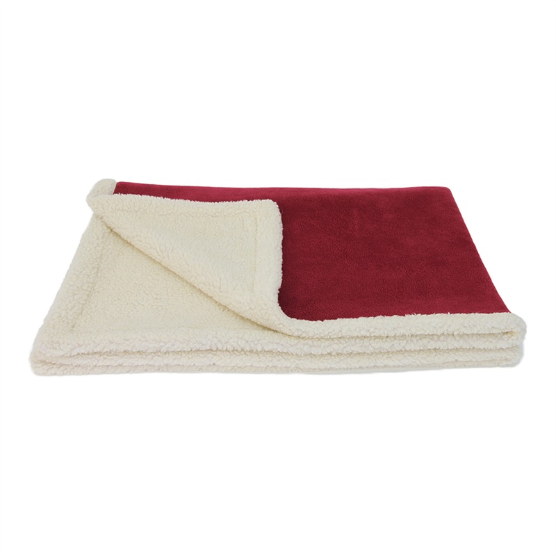 Sherpa Pet Blanket Rusted Red LARGE