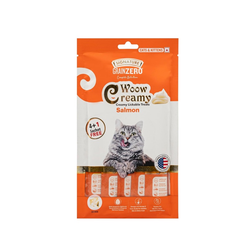 SIGNATURE GRAIN ZERO CREAMY TREAT SALMON (S)
