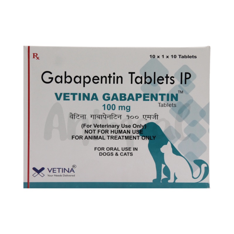 VETINA GABAPENTIN M 100MG TAB