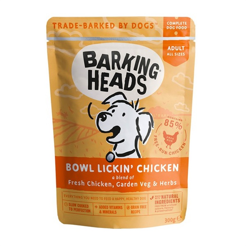 Barking Heads Bowl Lickin’ Chicken 300g
