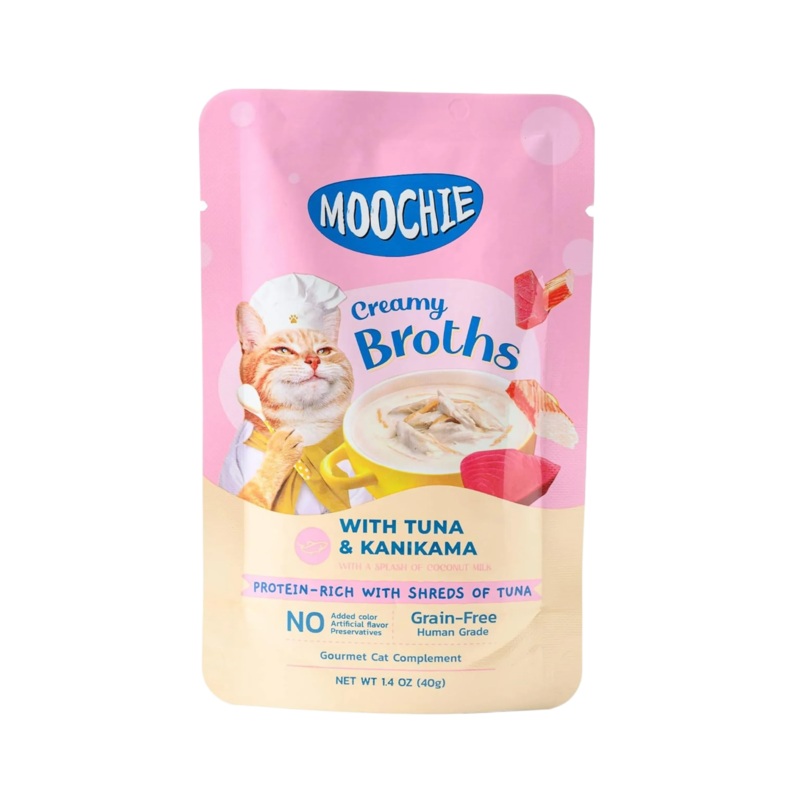 MOOCHIE CREAMY BROTHS TUNA & KANIKAMA GRAVY