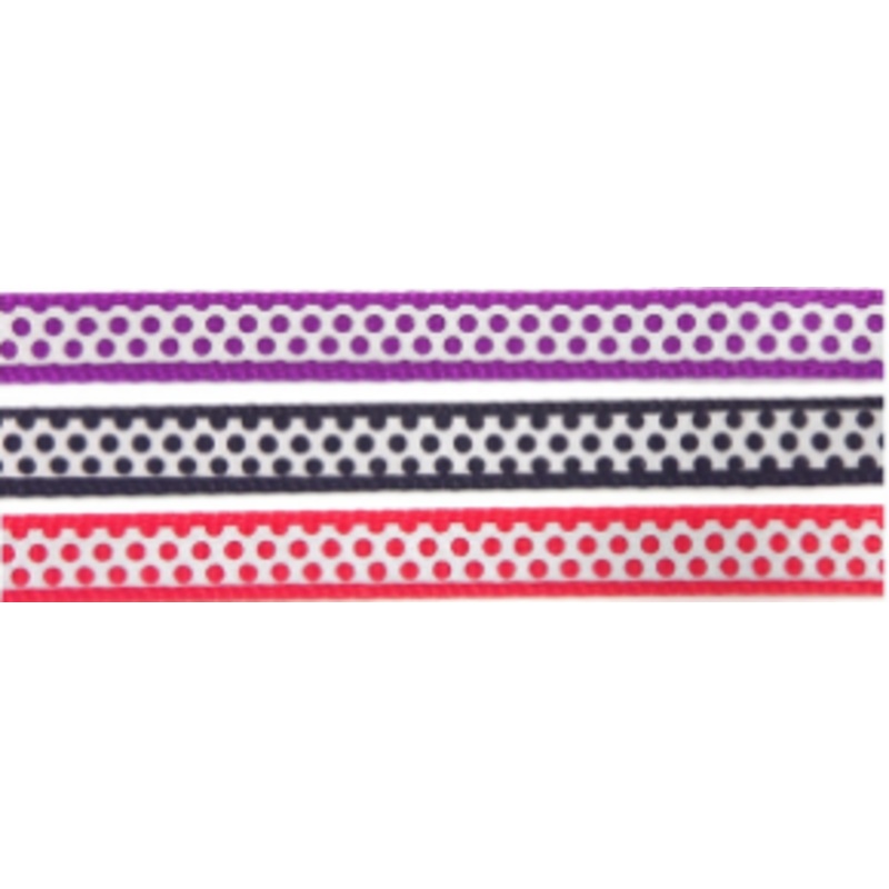 SPOTTY REFLECTIVE CAT COLLAR|PURPLR|RED|BLACK