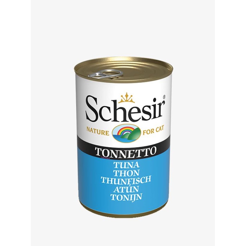 Schesir Complete Nutrition Canned Wet Cat Food  Tuna in Jelly 140g