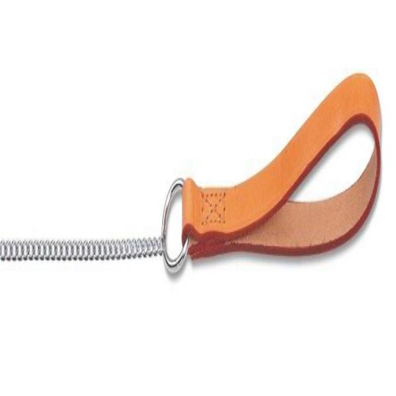 Ancol Fine Chain Lead TH Handle Tan 87cm