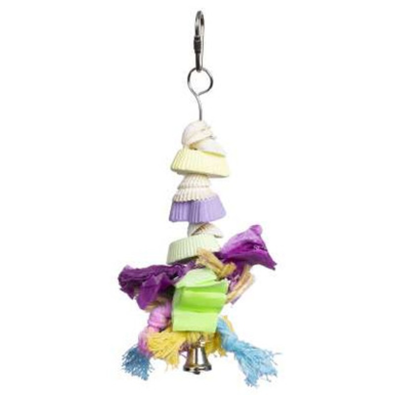 Prevue Pet Cookies & Knots Bird Toy – Multi Color