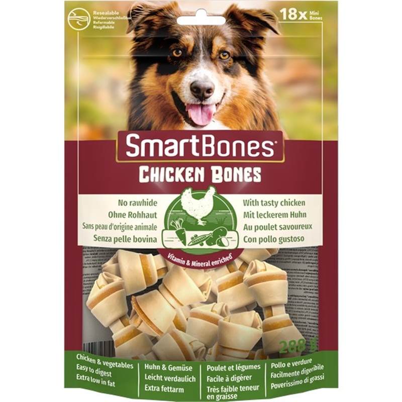 SmartBones Chicken Mini Bones (18Pk)