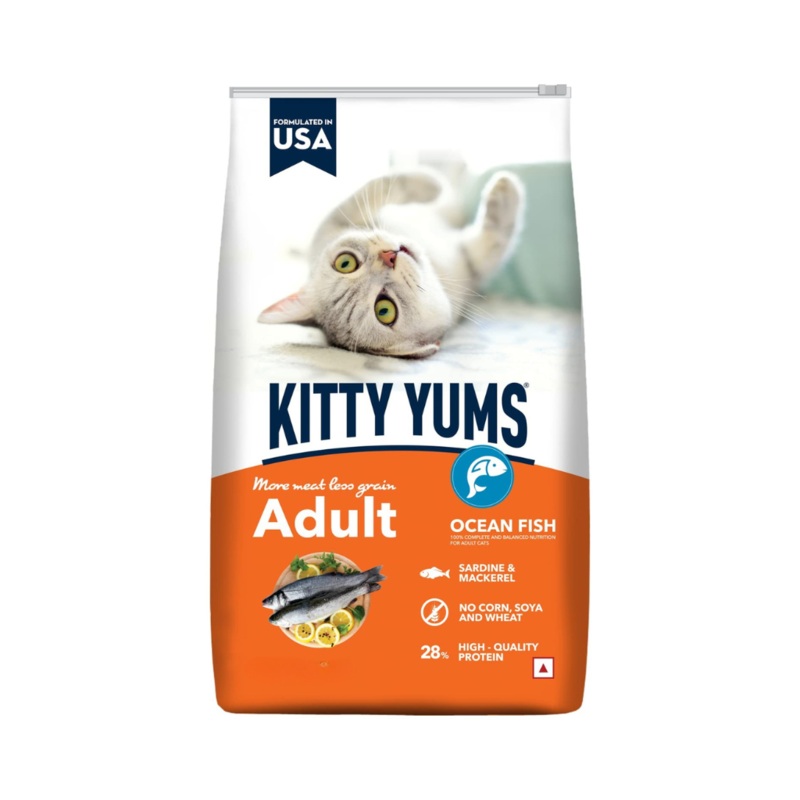 KITTY YUMS ADULT CAT DRY FOOD (M)