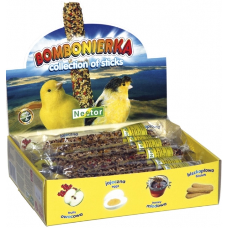12x CANARY STICKS BOX MIX 510G
