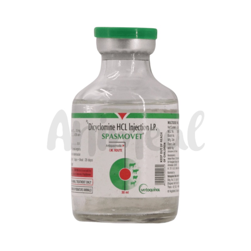 SPASMOVET INJ