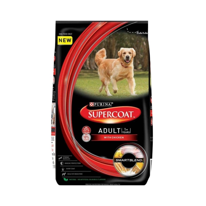 SUPERCOAT ADULT CHICKEN DRY FOOD (M)