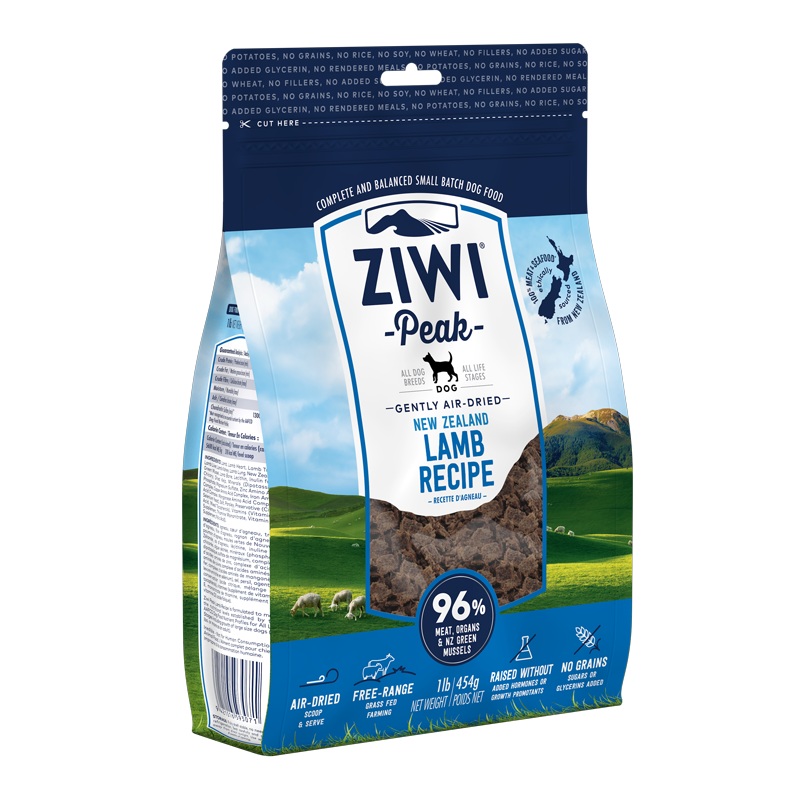 Ziwi Peak Dog Air-Dried Lamb 454g