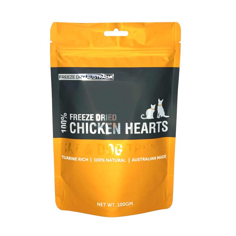 Freeze Dried Chicken Hearts