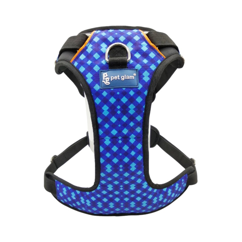 PG DOG HARNESS BAILEY BLUE (M)