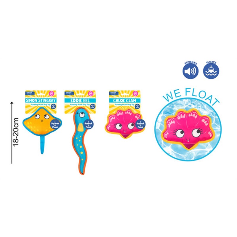 Den Floating Fish Squeeky Toy