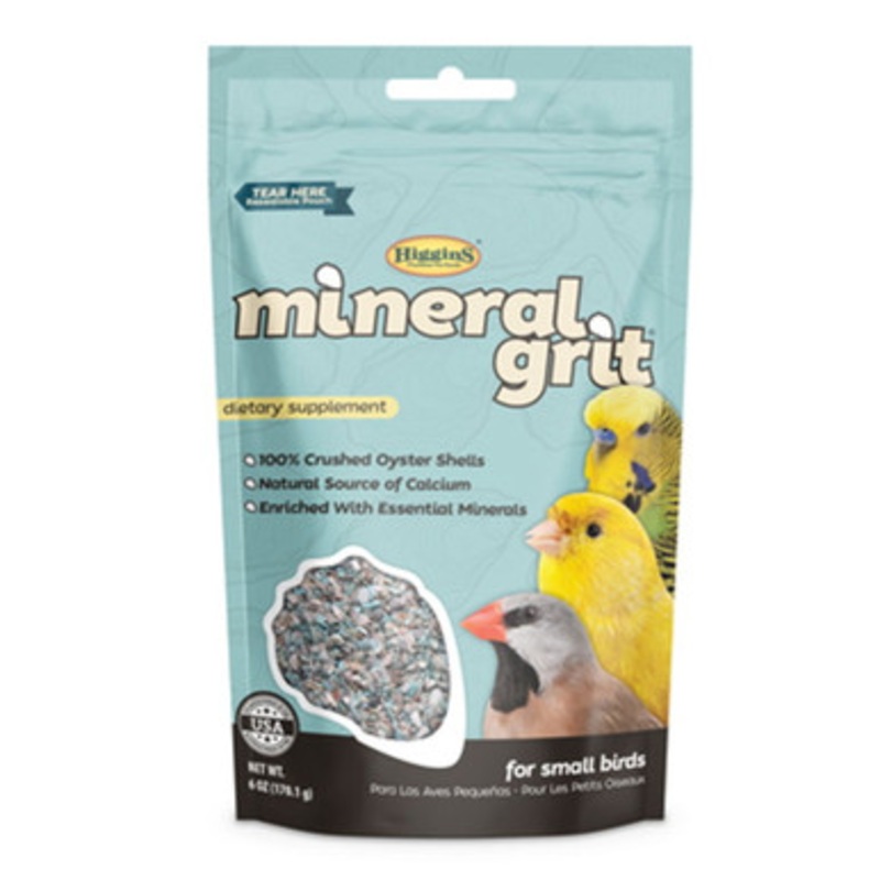 Higgins Mineral Grit for Small Birds – 6 oz