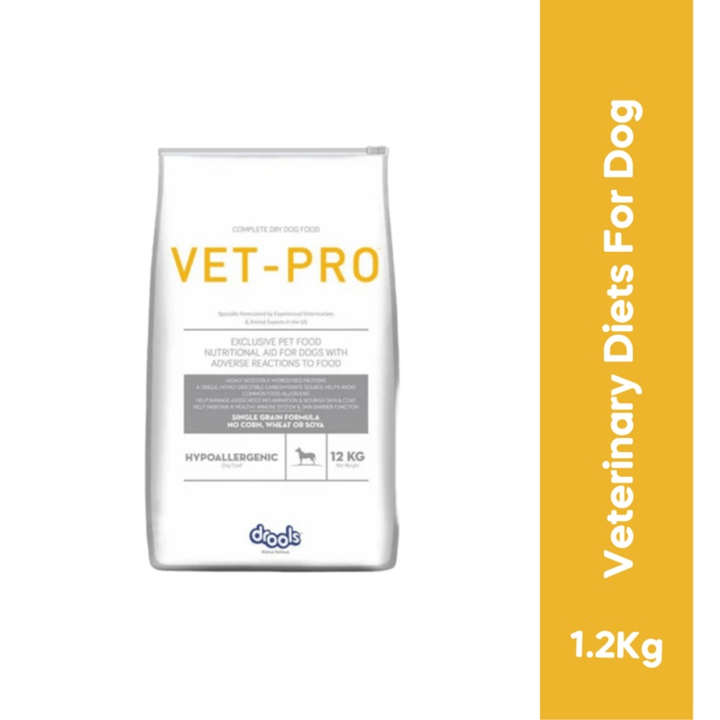 VET PRO HYPOALLERGENIC DRY FOOD (S)