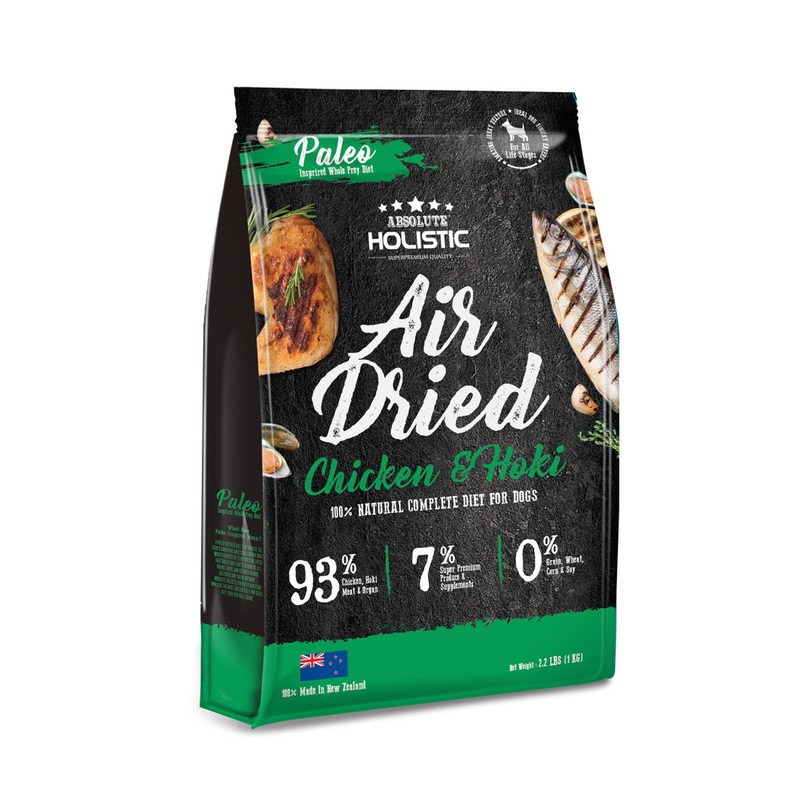 Absolute Holistic Air Dried Chicken & Hoki 1kg