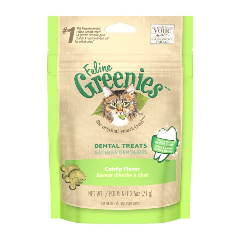 Feline Greenies Dental Treat Catnip