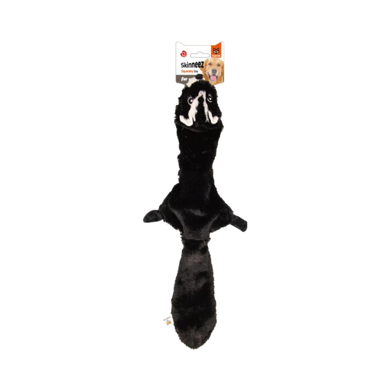 FOFOS DOG TOY SKINNEEZ SKUNK