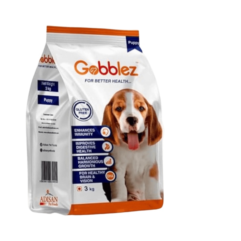 GOBBLEZ PUPPY DOG DRY FOOD (M)