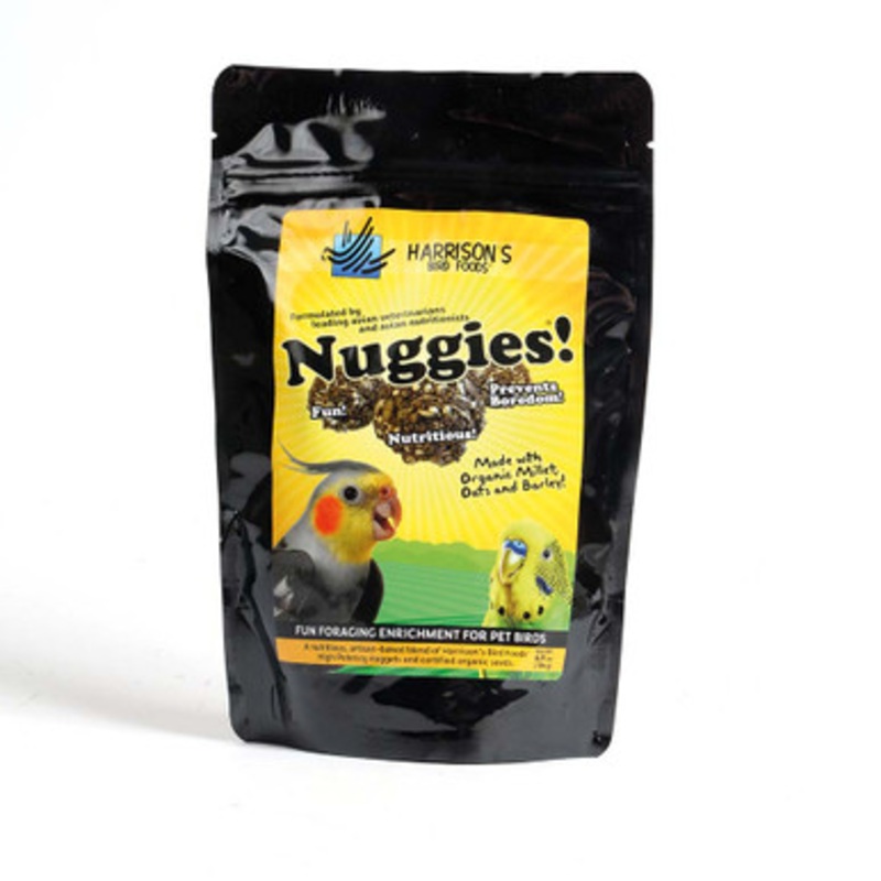 Harrison’s Nuggies Premium Organic Parrot Treat 196g