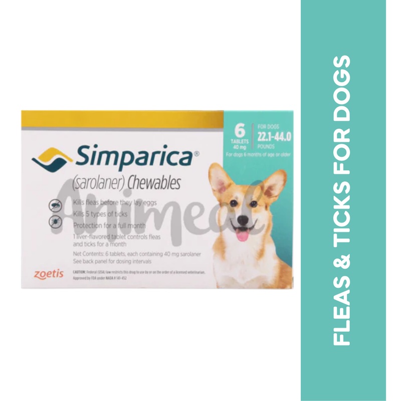 SIMPARICA (10-20KG) DOG TABLET